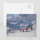 School Tignes 2009 Briefkaart (Voorkant / Achterkant)