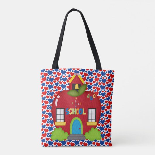 School Tote Bag (Achterkant)