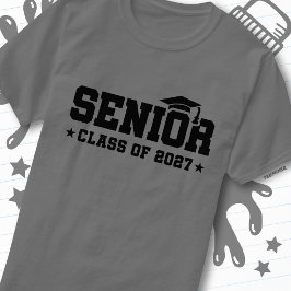 School trots Afstudeerjaar Eindexamenklas 2027 T-shirt