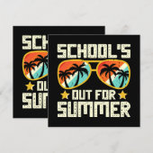 School uit voor de zomer (Voorkant / Achterkant)