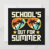School uit voor de zomer (Achterkant)