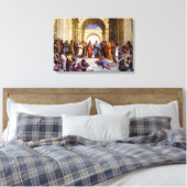 School van Athene door Raphael Canvas Kunstdruk Afdruk (Insitu (Slaapkamer))