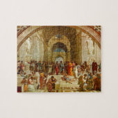 School van Athene door Raphael Legpuzzel (Horizontaal)