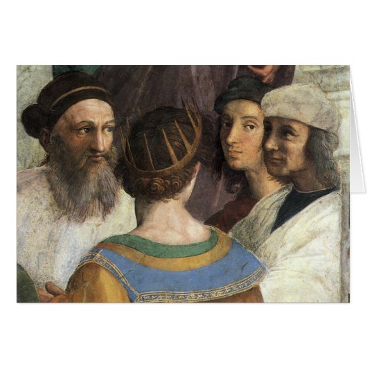School van Athene door Raphael,  renaissance (Voorkant Horizontaal)