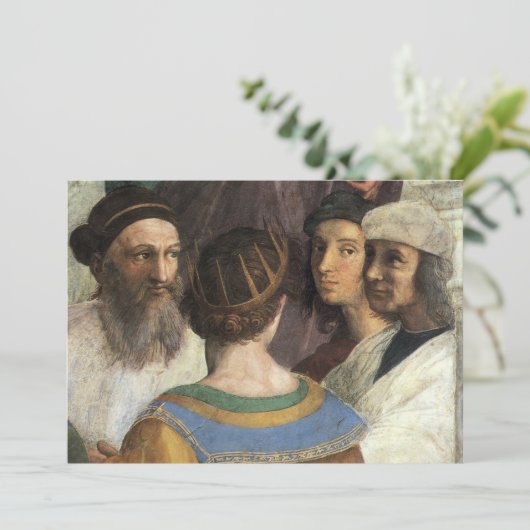 School van Athene door Raphael,  renaissance (Staand voorkant)