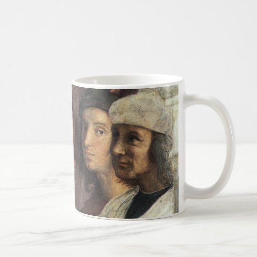 School van Athene door Raphael, renaissance Koffiemok (Rechts)