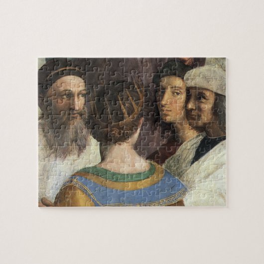 School van Athene door Raphael,  renaissance Legpuzzel (Horizontaal)