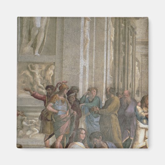 School van Athene van de Stanza della Magneet (Voorkant)