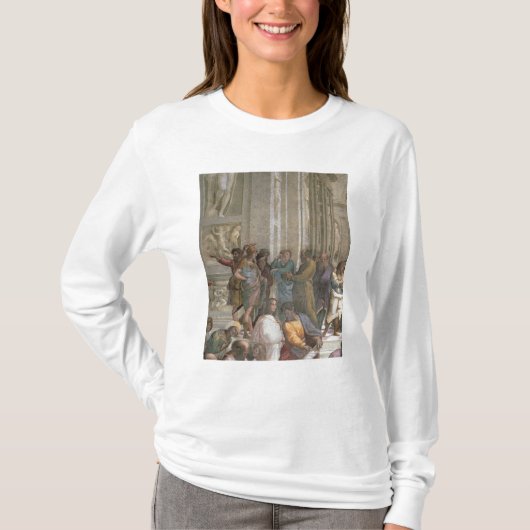 School van Athene van de Stanza della T-shirt (Voorkant)