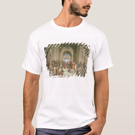 School van Athene van de Stanza della T-shirt (Voorkant)