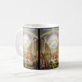 School van Athens Coffee Mok (Voorkant links)