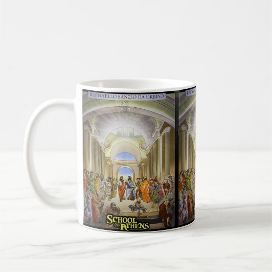 School van Athens Coffee Mok (Links)