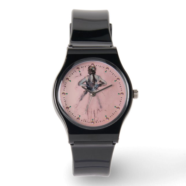 SCHOOL VAN DANS/BALLERINA BALLET DANCER HORLOGE (Voorkant)