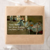 SCHOOL VAN DANS/BALLERINA BALLET DANCER IN BLAUW ETIKET (Insitu)