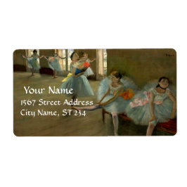 SCHOOL VAN DANS/BALLERINA BALLET DANCER IN BLAUW ETIKET