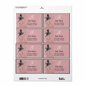 SCHOOL VAN DANS , BALLERINA BALLET DANCER IN PINK ETIKET (Full Sheet)