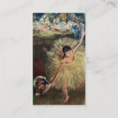 SCHOOL VAN DANS , BALLERINA BALLET DANCER IN PINK VISITEKAARTJE (Achterkant)