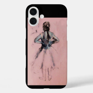 SCHOOL VAN DANS/BALLERINA BALLET DANCER MONOGRAM iPhone 16 PLUS HOESJE
