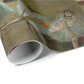 SCHOOL VAN DANS/BALLERINA BALLET DANCERS IN BLAUW CADEAUPAPIER (Rol Hoek)