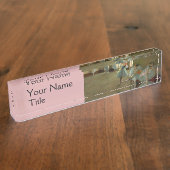 SCHOOL VAN DANS/BALLERINA BALLET DANCERS IN BLAUW NAAMBORDJE (Zijkant)