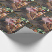 SCHOOL VAN DANS/BALLERINA BALLET DANCERS IN PINK CADEAUPAPIER (Hoek)