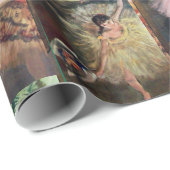 SCHOOL VAN DANS/BALLERINA BALLET DANCERS IN PINK CADEAUPAPIER (Rol Hoek)