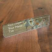 SCHOOL VAN DANS/BALLERINA BALLET DANCERS NAAMBORDJE (Zijkant)