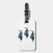 SCHOOL VAN DE MACHT BAGAGELABEL (Voorkant verticaal)