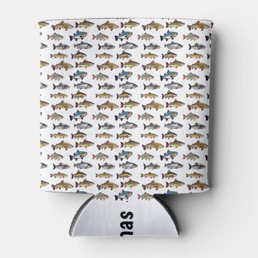 School van forel regenboog, bruin, anderen koeler (Voorkant)