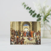 School van het Schilderen van Athene Briefkaart (Staand voorkant)