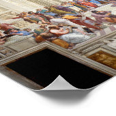 School van Raphael in Athene (1511) Poster (Hoek)