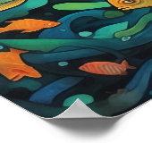 School van rifvissen poster (Hoek)