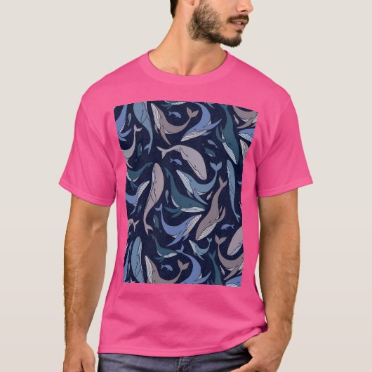 school van walvissen t-shirt (Voorkant)