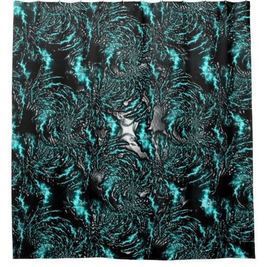 School van Zeepaardjes....... Douchegordijn (Voorkant)