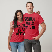 School verpest mijn sfeer jongen t-shirt (Unisex)