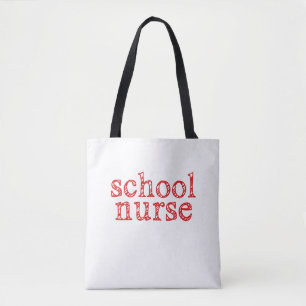 School-verpleegkundige canvas tas