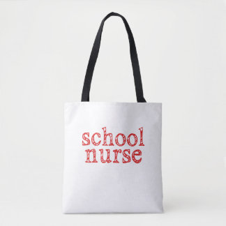 School-verpleegkundige canvas tas