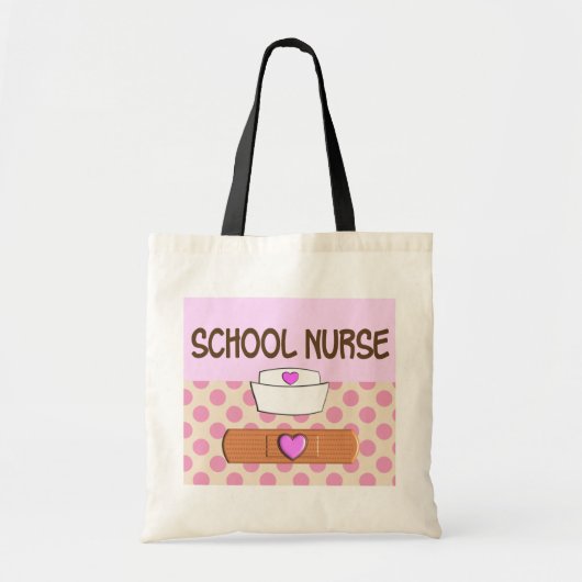 School-verpleegkundige Canvas tas (Voorkant)