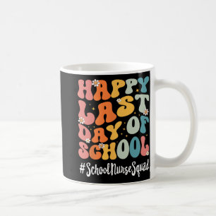 School Verpleegkundige Squad Gelukkig Laatste Dag Koffiemok
