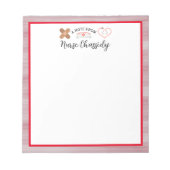 School Verpleegkundige Trio Notitieblok (Voorkant)