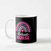 School-verpleegster Boho-regenboog Koffiemok (Links)