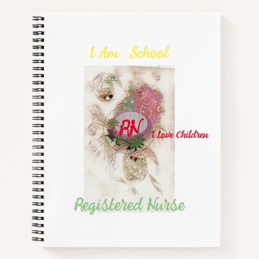 School Verpleegster Spiral Notitieboek (Voorkant)