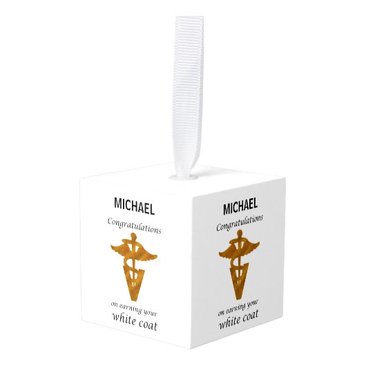 School Veterinary White Coat Ceremony Decoratie (Voorkant hoekig)