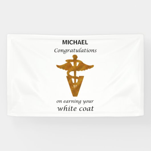 School Veterinary White Coat Ceremony Spandoek (Horizontaal)