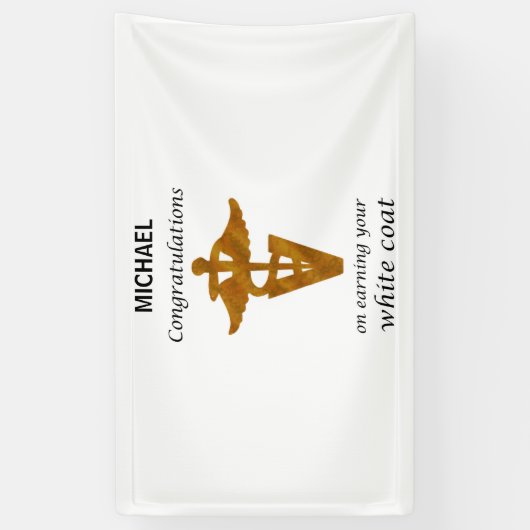 School Veterinary White Coat Ceremony Spandoek (Verticaal)