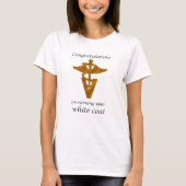 School Veterinary White Coat Ceremony T-shirt (Voorkant)