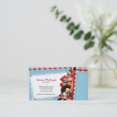 School Visitekaartje (Staand voorkant)