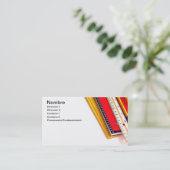 School Visitekaartje (Staand voorkant)