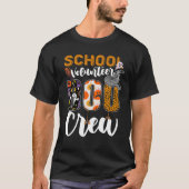 School Volunr Boo Crew Halloween Matching T-shirt (Voorkant)