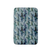 School voor haaien in Watery Blue Badmat (Voorkant Verticaal)